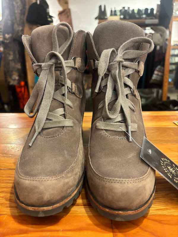 UGG Kriston Wedge Waterproof Boots - Grey, Womens 8.5