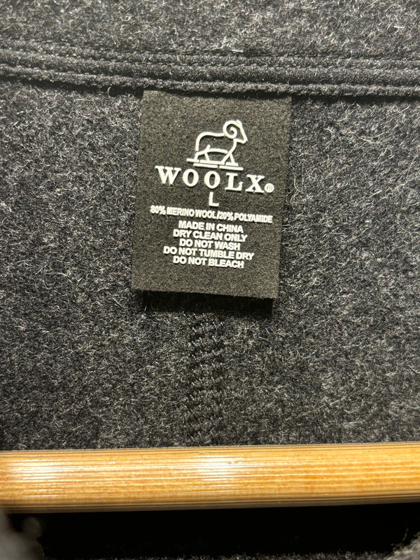 WoolX Merino Wool Vest - Black, Womens Large