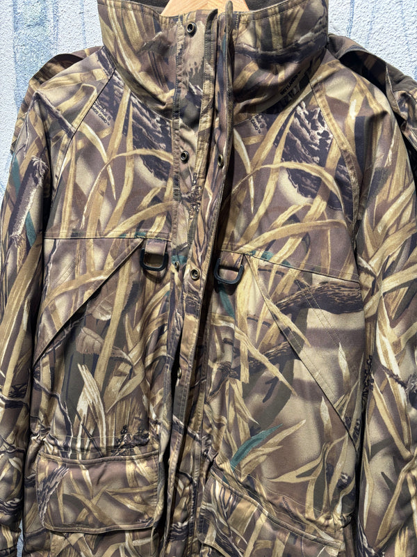 Cabelas GoreTex 3 in 1 Advantage Wetlands Duck Hunting Coat - Mens Large