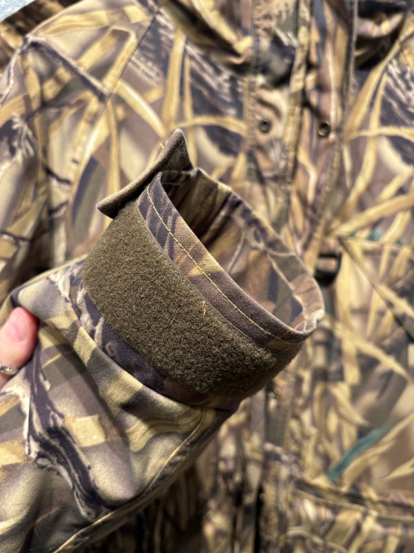 Cabelas GoreTex 3 in 1 Advantage Wetlands Duck Hunting Coat - Mens Large