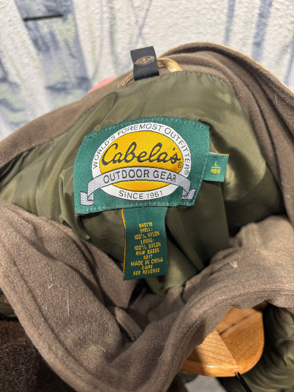 Cabelas GoreTex 3 in 1 Advantage Wetlands Duck Hunting Coat - Mens Large