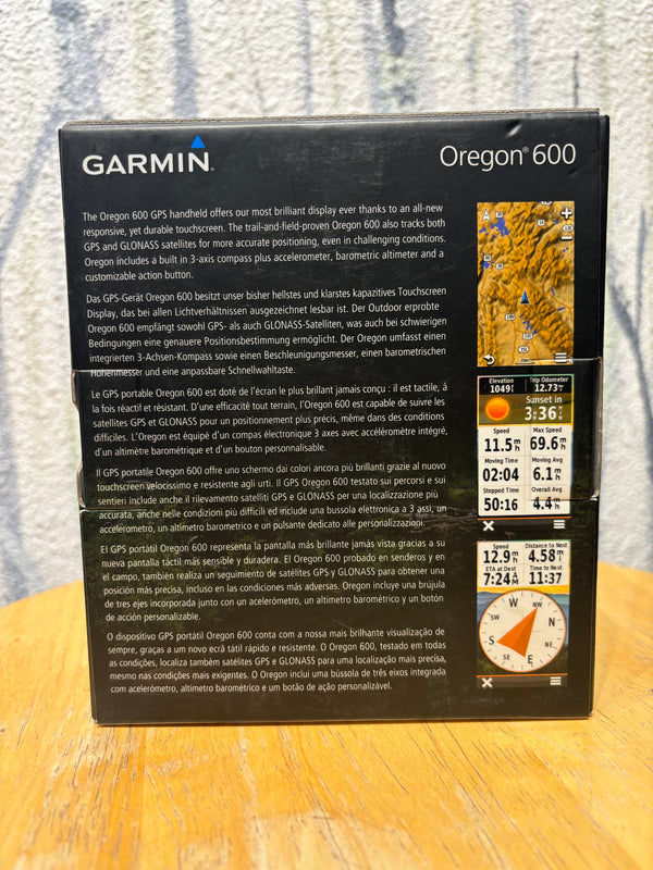 New Garmin Oregon 600 GPS - Black