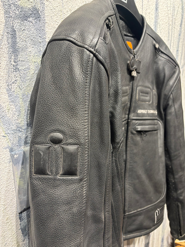 icon Motorhead Asphalt Technologies Motorcycle Jacket - Mens Large (44-46)