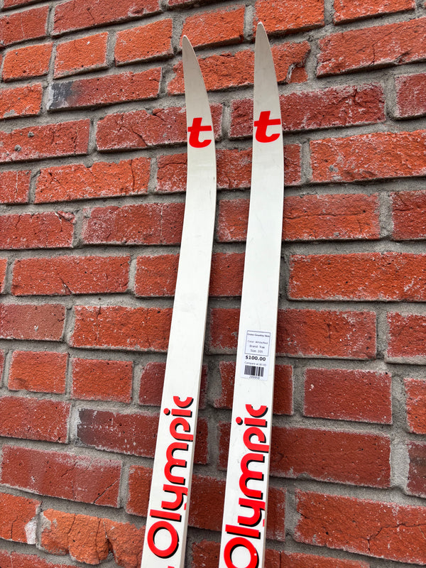Trak Olympic Cross Country Skis w Salomon SNS Pilot Bindings - 205 cm