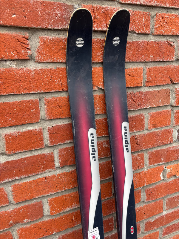 Alpina Backcountry Cross Country Skis w Voile 3-Pin Bindings - 195 cm