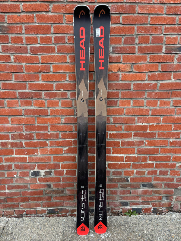 Head Monster Alpine Downhill Skis no Bindings - 184 cm