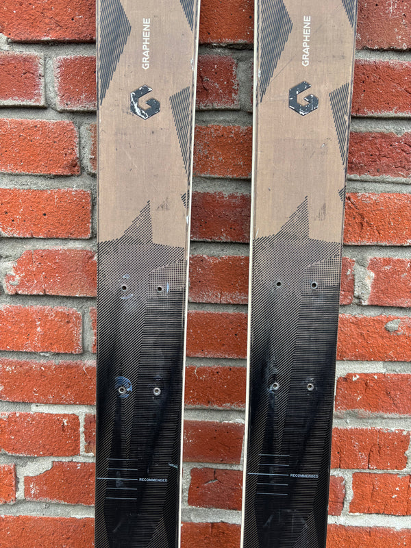 Head Monster Alpine Downhill Skis no Bindings - 184 cm