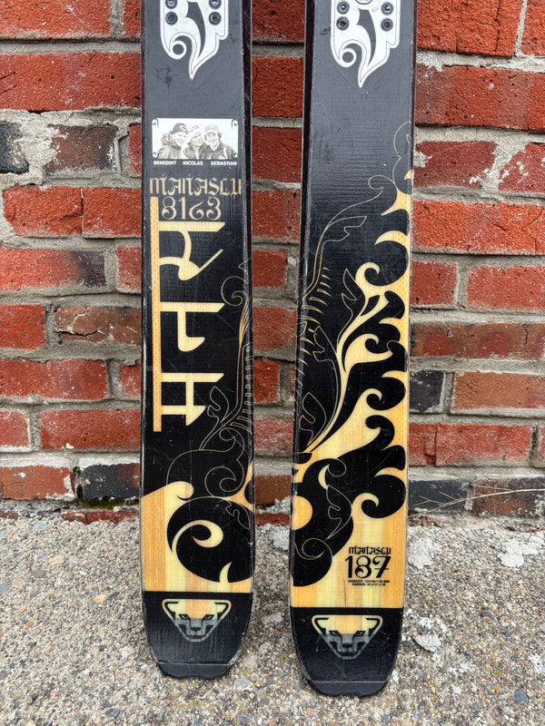 Dynafit Manaslu 8163 Alpine Touring Skis - Black, 187 cm