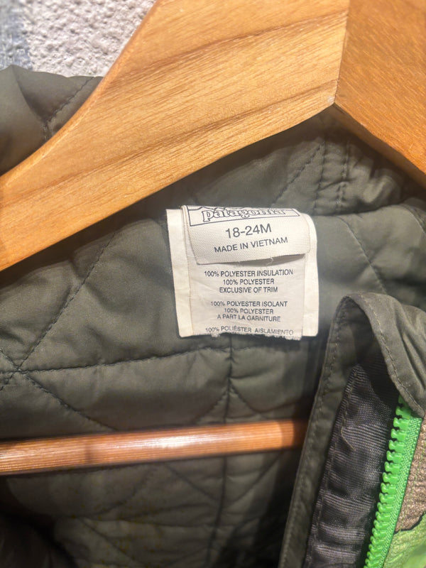 Patagonia Reversible Puff-Ball Baby Bunting - 18-24 Months