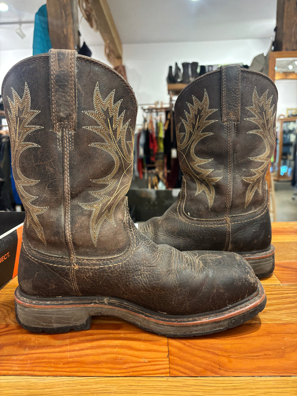 Ariat Dry Shield Composite Toe Waterproof Work Boots - Mens 7.5 D