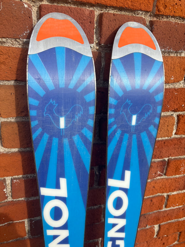Rossignol Powderbird Telemark Skis - Grey/Blue, 160 cm