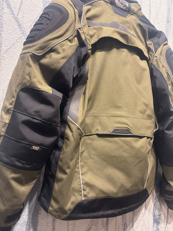 MSR Xplorer Alterrd Motorcycle Jacket - Green/Black, Mens Medium