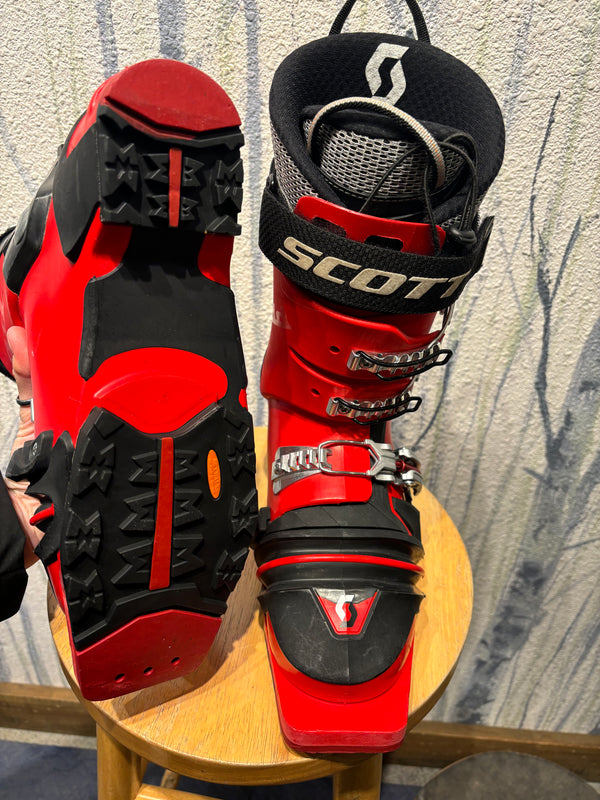 Scott Voodoo Telemark Ski Boots - Red, 27