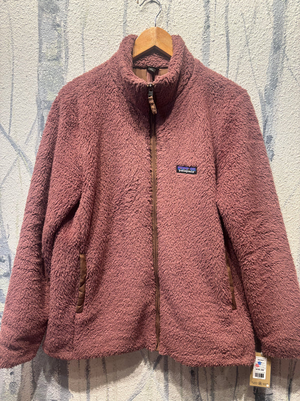 Patagonia Los Gatos Fleece Jacket - Mauve, Womens Large