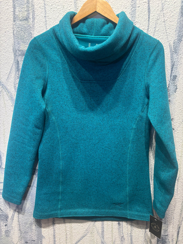 Arcteryx Cowl Neck Sweater Pullover - Blue, Womens Medium
