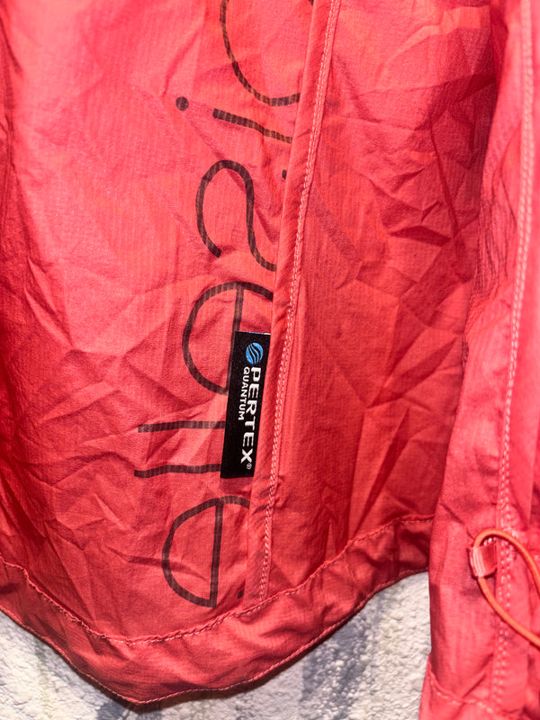 Oiselle Reflective Vim Running Windbreaker Jacket - Pink, Womens X Large