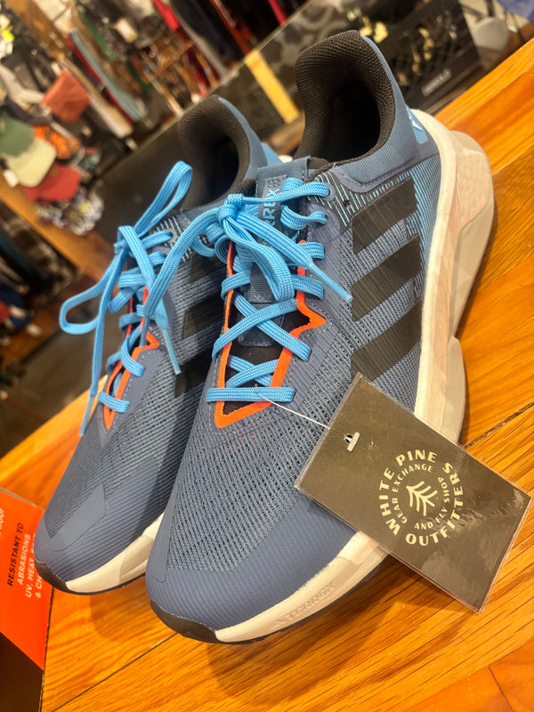 Adidas Terrex Soulstride Trail Running Shoes - Blue, Mens 11