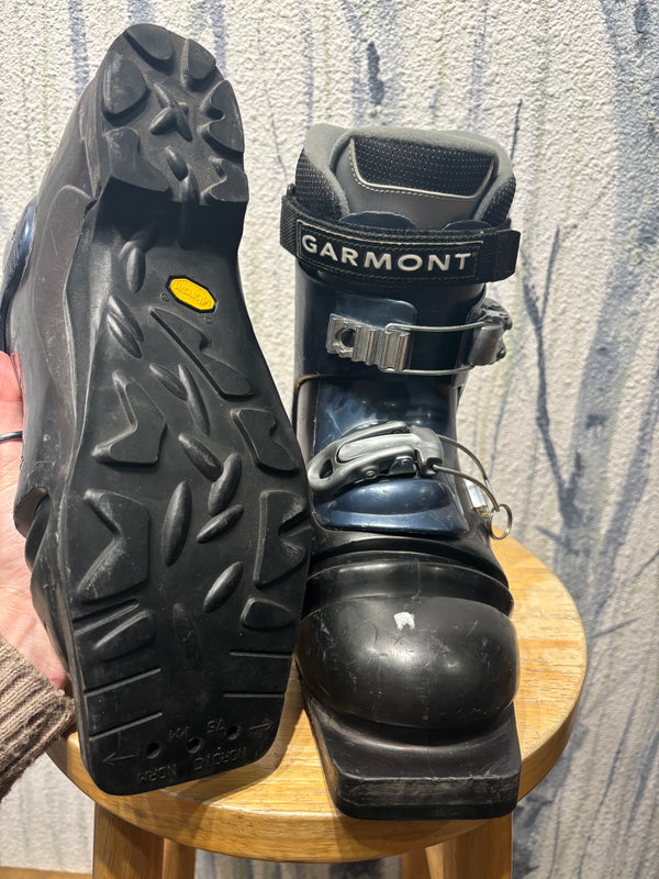Garmont Excursion Telemark Ski Boots - Black/Navy, Mondo Point 26