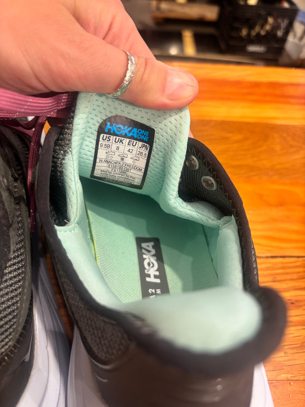 Hoka Anacapa 2 Freedom Trail Running Shoes - Grey, Womens 9.5 B
