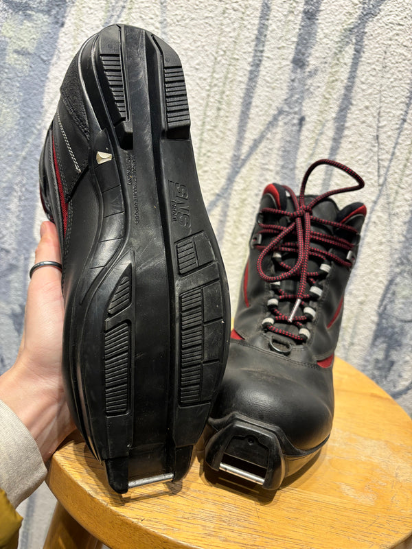 Karhu SNS Profil Nordic Cross Country Ski Boots - Black/Red, EUR 41