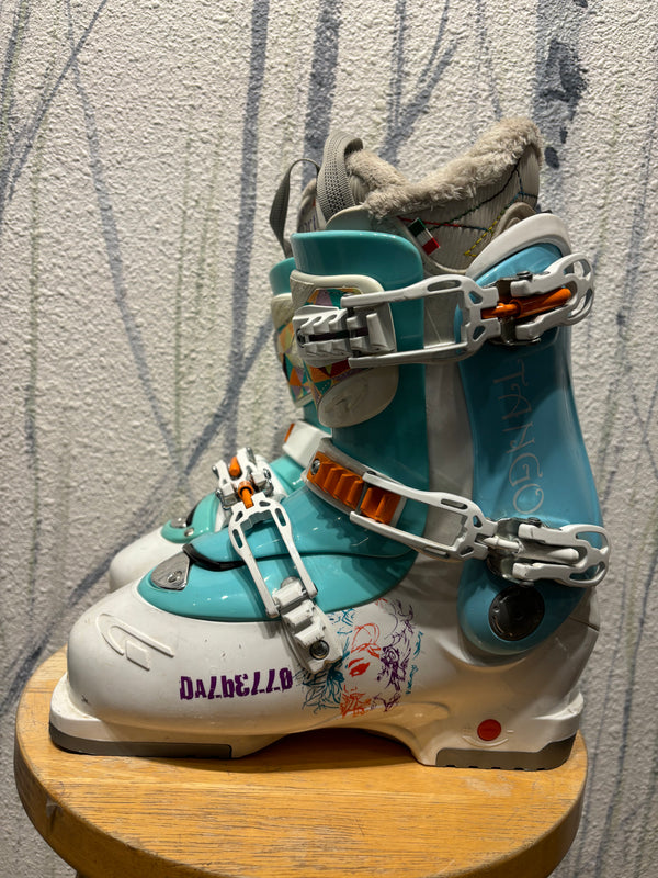 Dalbello Tango Alpine Ski Boots - White/Blue, Mondopoint 24.5