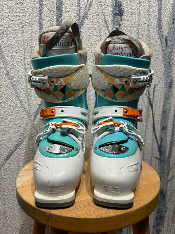 Dalbello Tango Alpine Ski Boots - White/Blue, Mondopoint 24.5