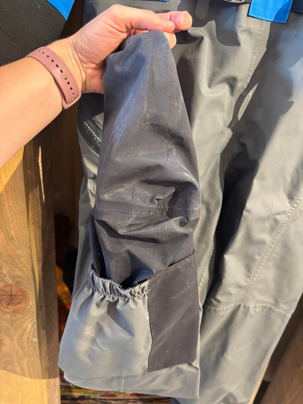 NRS Explorer Drysuit - Blue/Grey, Womens Medium