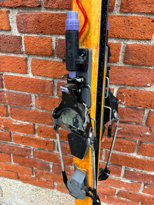 Tua Mega MX Plus Telemark Backcountry Skis - Yellow, 192 cm
