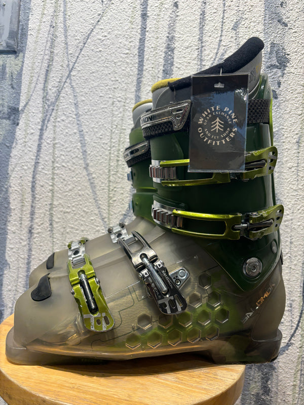 Salomon Foil Alpine Ski Boots - Green, Mens 11.5 Mondopoint 29