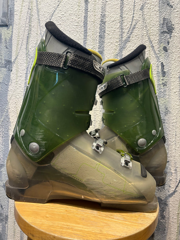 Salomon Foil Alpine Ski Boots - Green, Mens 11.5 Mondopoint 29