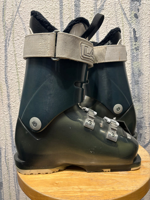 Lange RX 100 L.V. Alpine Ski Boots - Black/White, Mondopoint 23/23.5