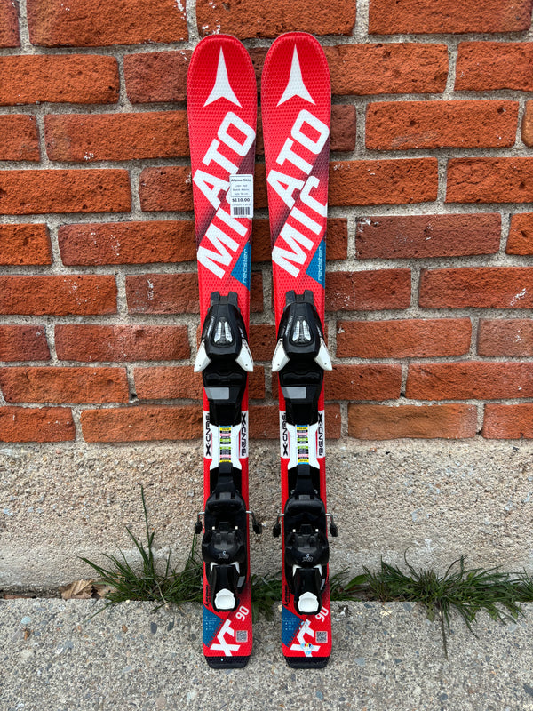 Atomic Redster Alpine Skis with Ezy Trak 5 Bindings - Red, 90 cm