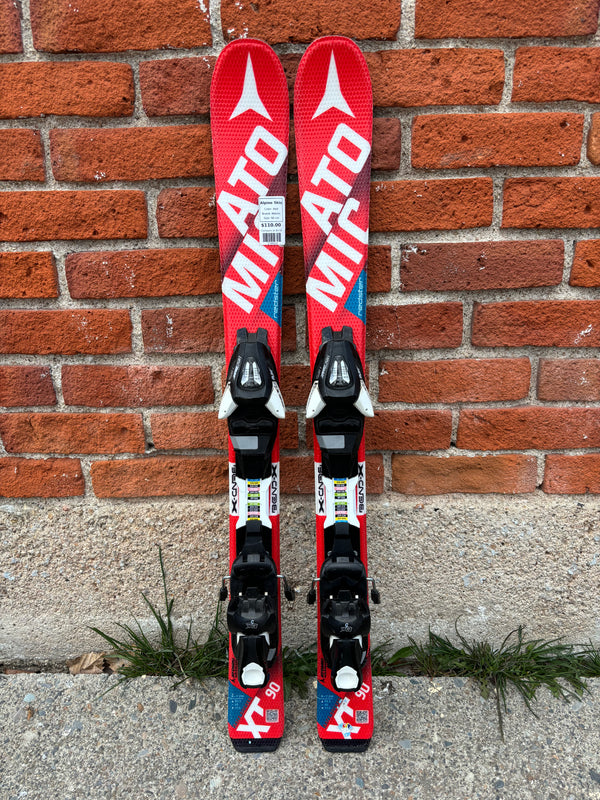 Atomic Redster Alpine Skis with Ezy Trak 5 Bindings - Red, 90 cm Atomic Redster Alpine Skis with Ezy Trak 5 Bindings - Red, 90 cm
