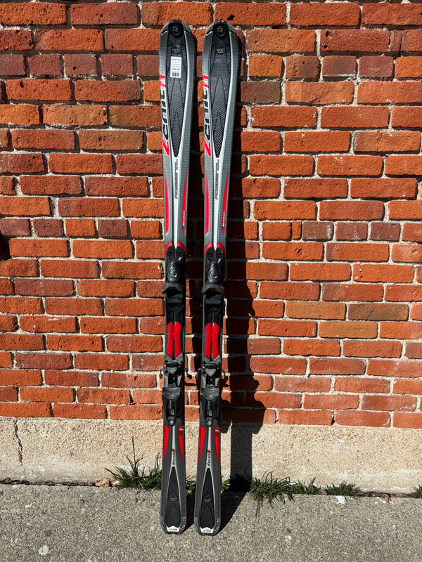 Rossignol Zenith Z1 Alpine Skis with Axium 100 Bindings - Black/Red, 170 cm