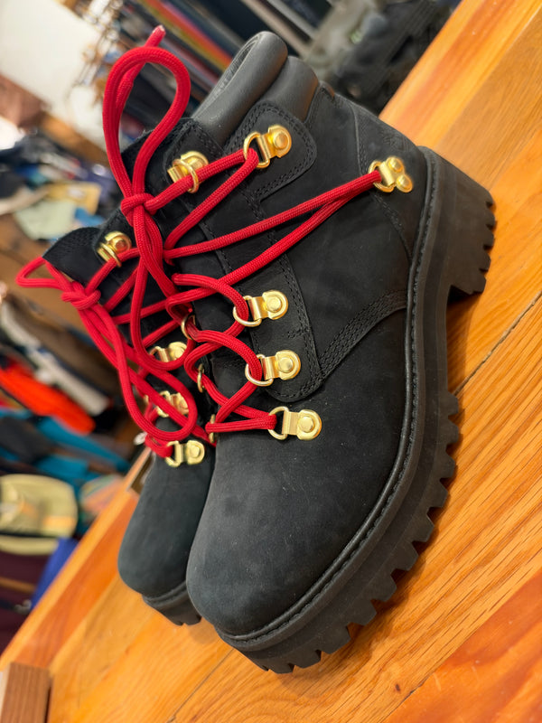 Timberland Holiday Luxe Nubuck LTD Heritage 6" Boots - Black, Womens 7