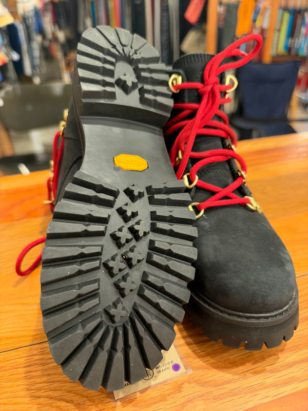 Timberland Holiday Luxe Nubuck LTD Heritage 6" Boots - Black, Womens 7