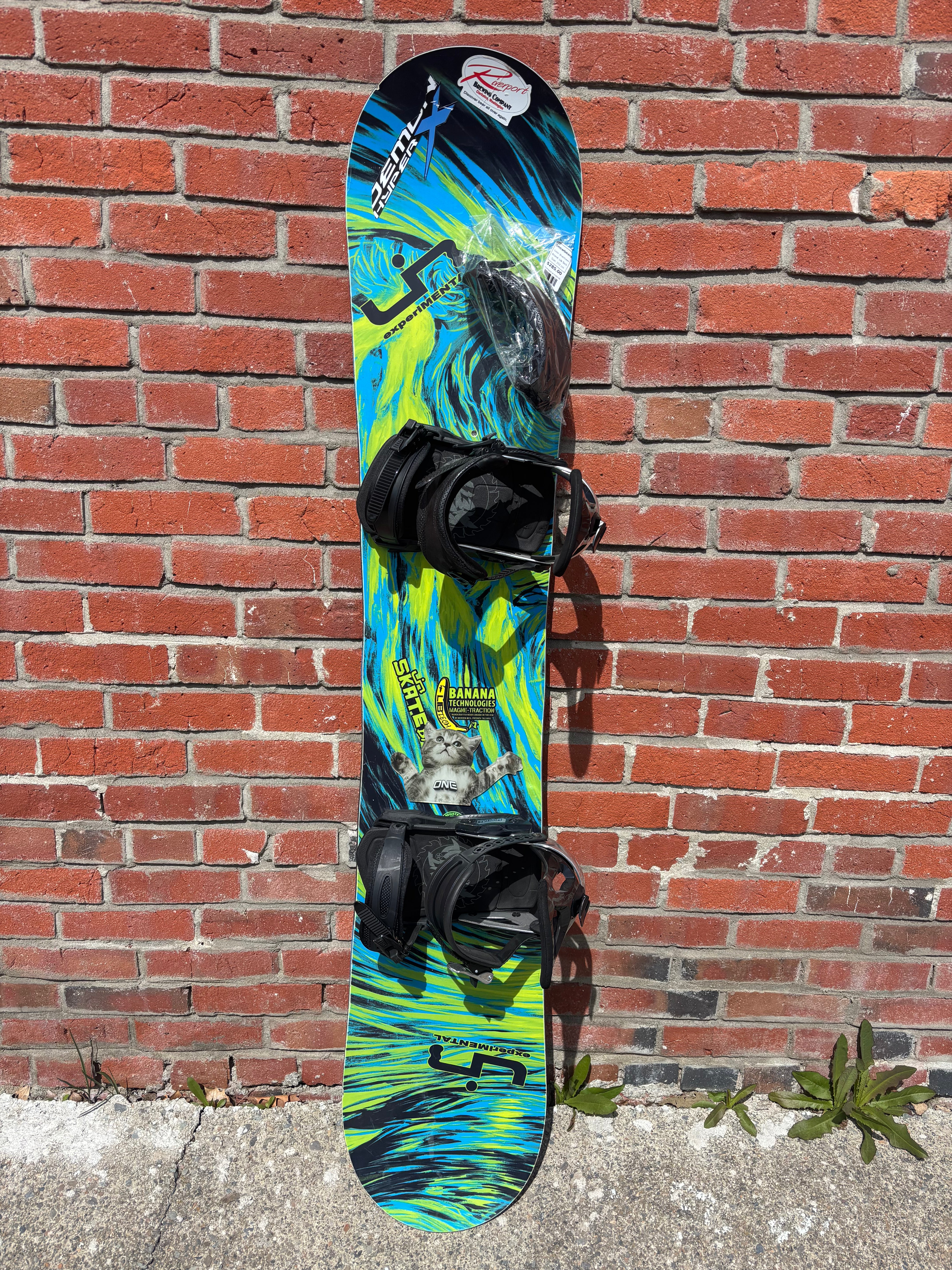 Lib Tech Skate Banana BTX Snowboard - Blue/Green, 152 cm