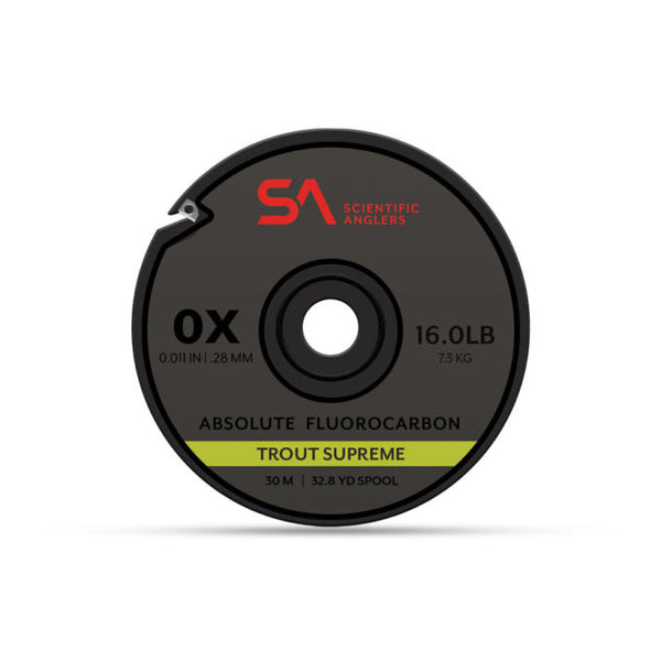 Scientific Anglers Absolute Fluorocarbon Trout Supreme Tippet - 30M