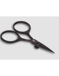 Loon Razor Scissors - Black, 4"