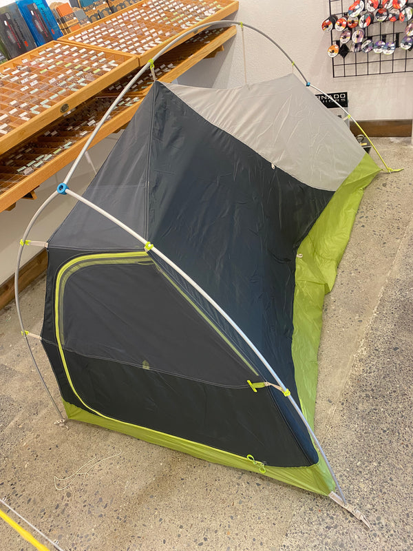 Big Agnes Slater SL1+ Backpacking 3 Season Tent - Green, 1 Person