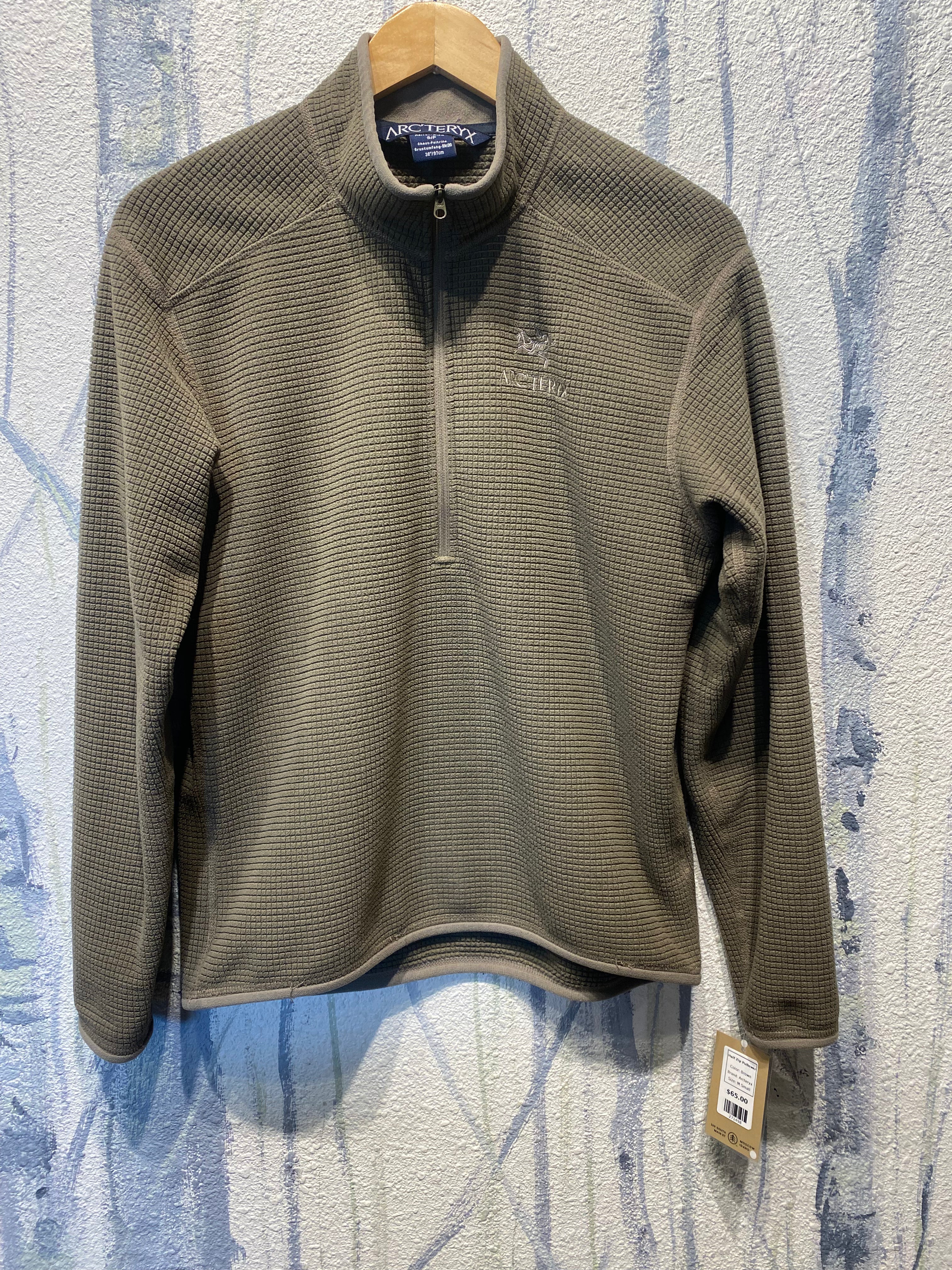 Arcteryx Gridlock Polartec Half Zip Pullover Baselayer