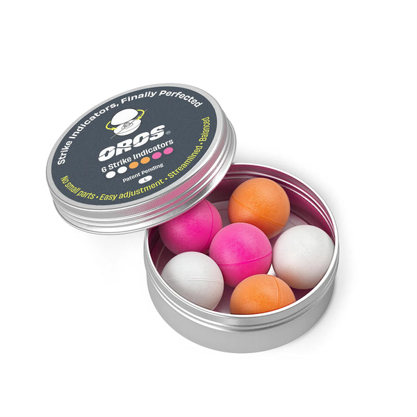 Oros Indicators 6-Pack Aluminum Jars - Multi Color