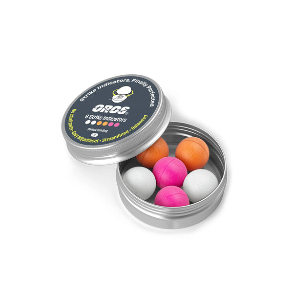 Oros Indicators 6-Pack Aluminum Jars - Multi Color