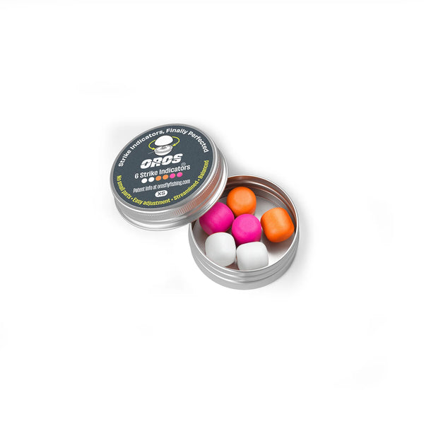Oros Indicators 6-Pack Aluminum Jars - Multi Color