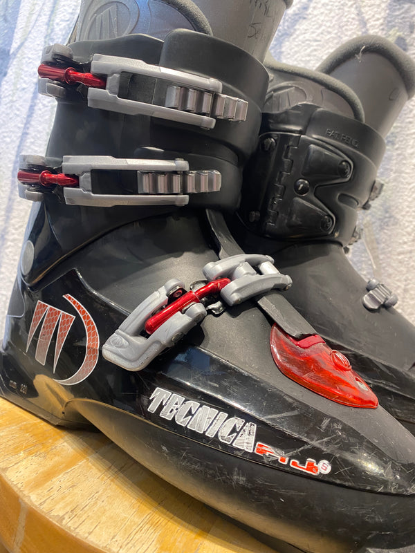 Tecnica JT 5 Alpine Ski Boots - Black, 25