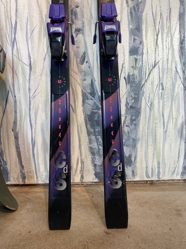k2 breast cancer purple skis K2 Alpine Skis