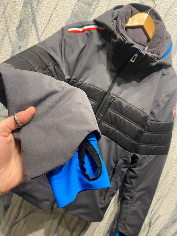 Rossignol Palmares Ski Shell Jacket Coat - Charcoal, Mens Large