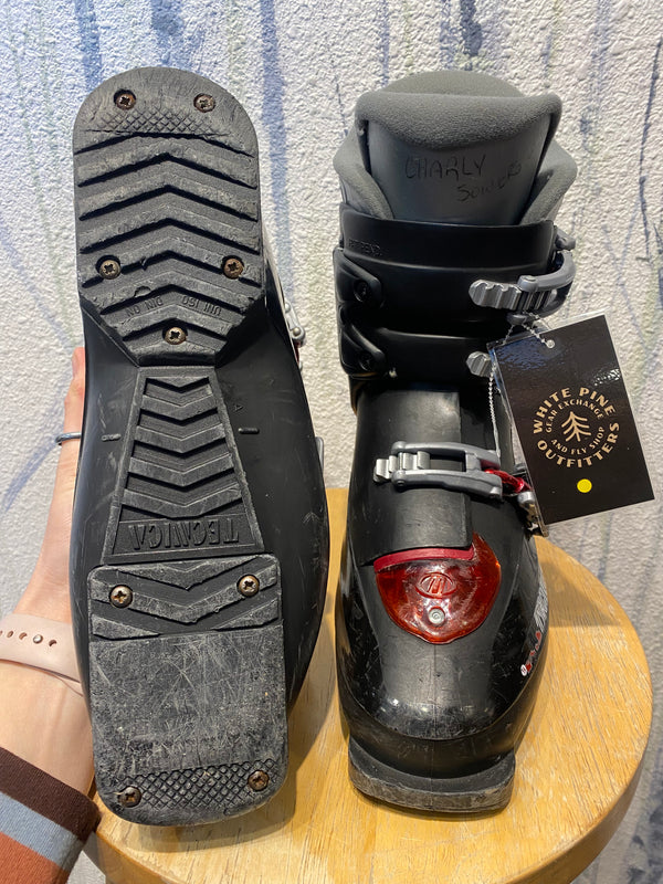 Tecnica JT 5 Alpine Ski Boots - Black, 25