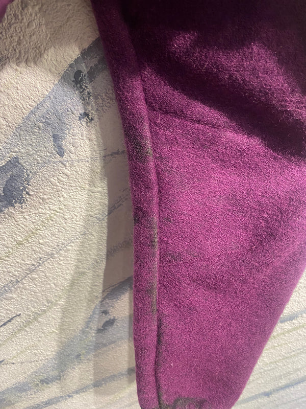 Bergans 5377 Down/Wool Lady Jacket Puffy Coat - Purple, Womens Medium