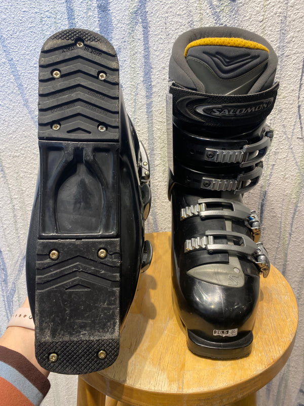 Salomon Sport 7.0 Performance Alpine Ski Boots - Black, 26.5